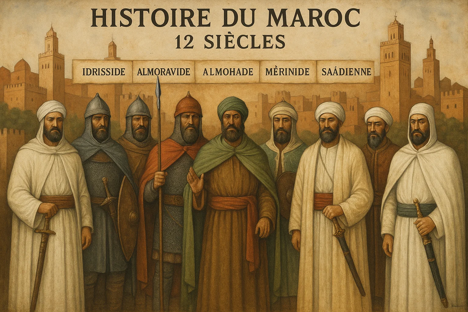 Les 12 siècles d’Histoire du Maroc